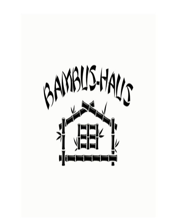 Bambus-Haus